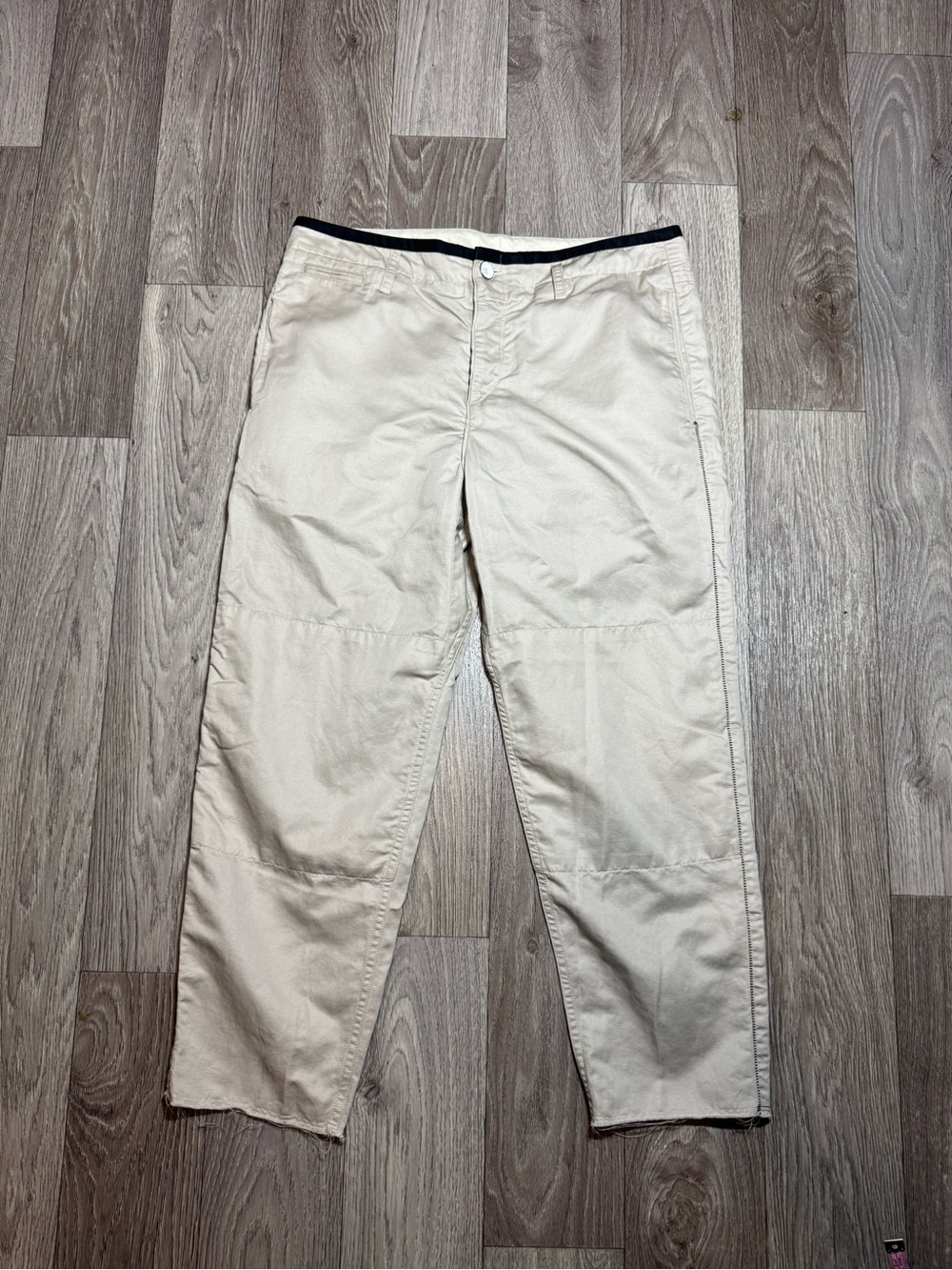 Rag N Bone Khaki Raw Hem Size 6